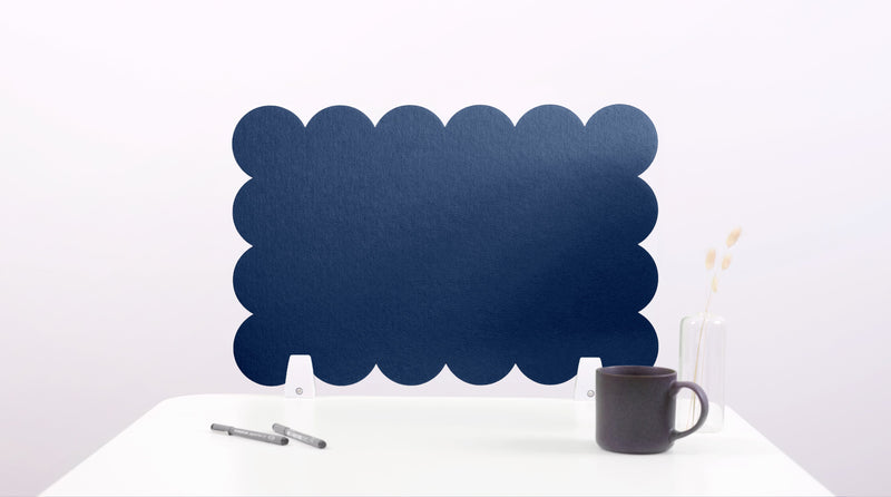 Scalloped Desk Divider