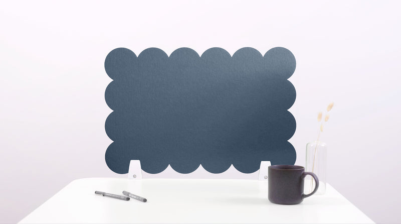 Scalloped Desk Divider