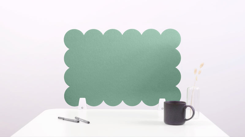 Scalloped Desk Divider