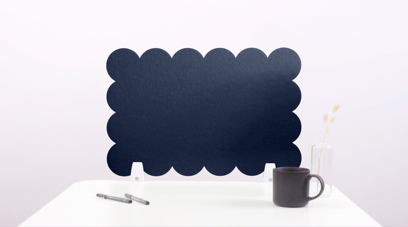 Scalloped Desk Divider
