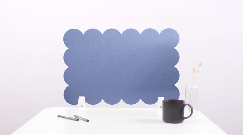Scalloped Desk Divider