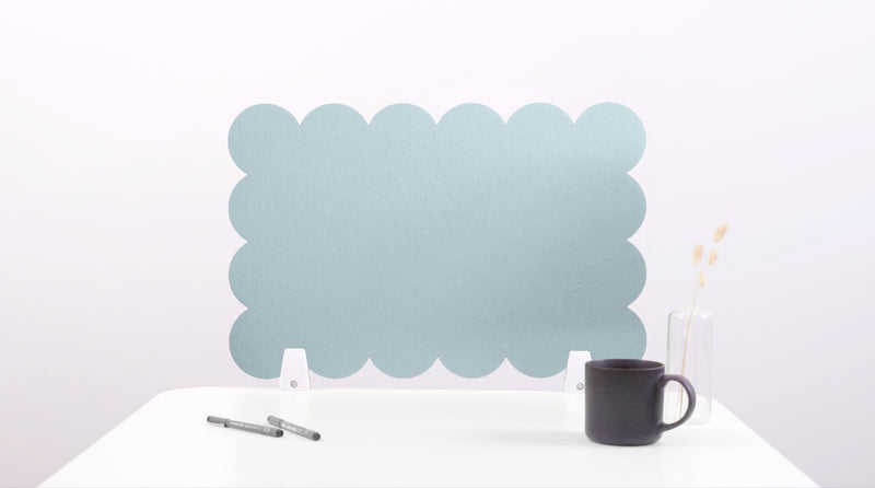 Scalloped Desk Divider