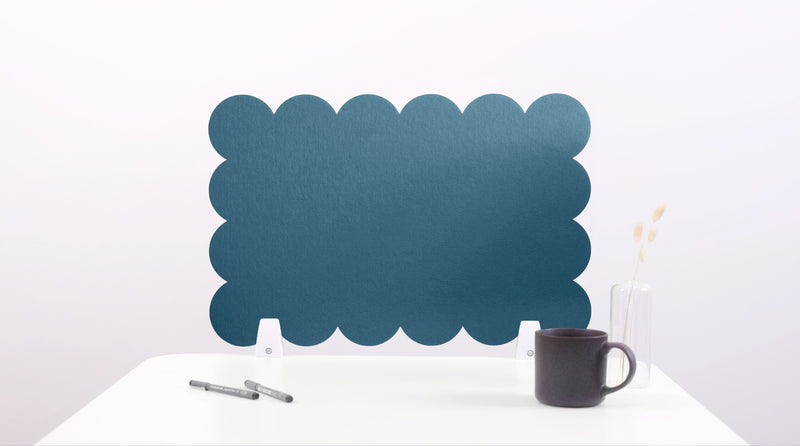 Scalloped Desk Divider