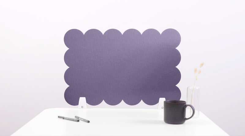 Scalloped Desk Divider