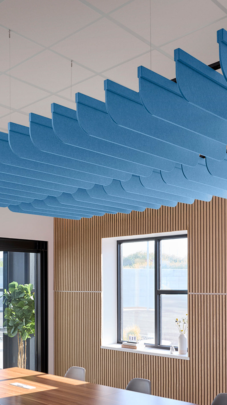 Fin Acoustic Blade Baffle