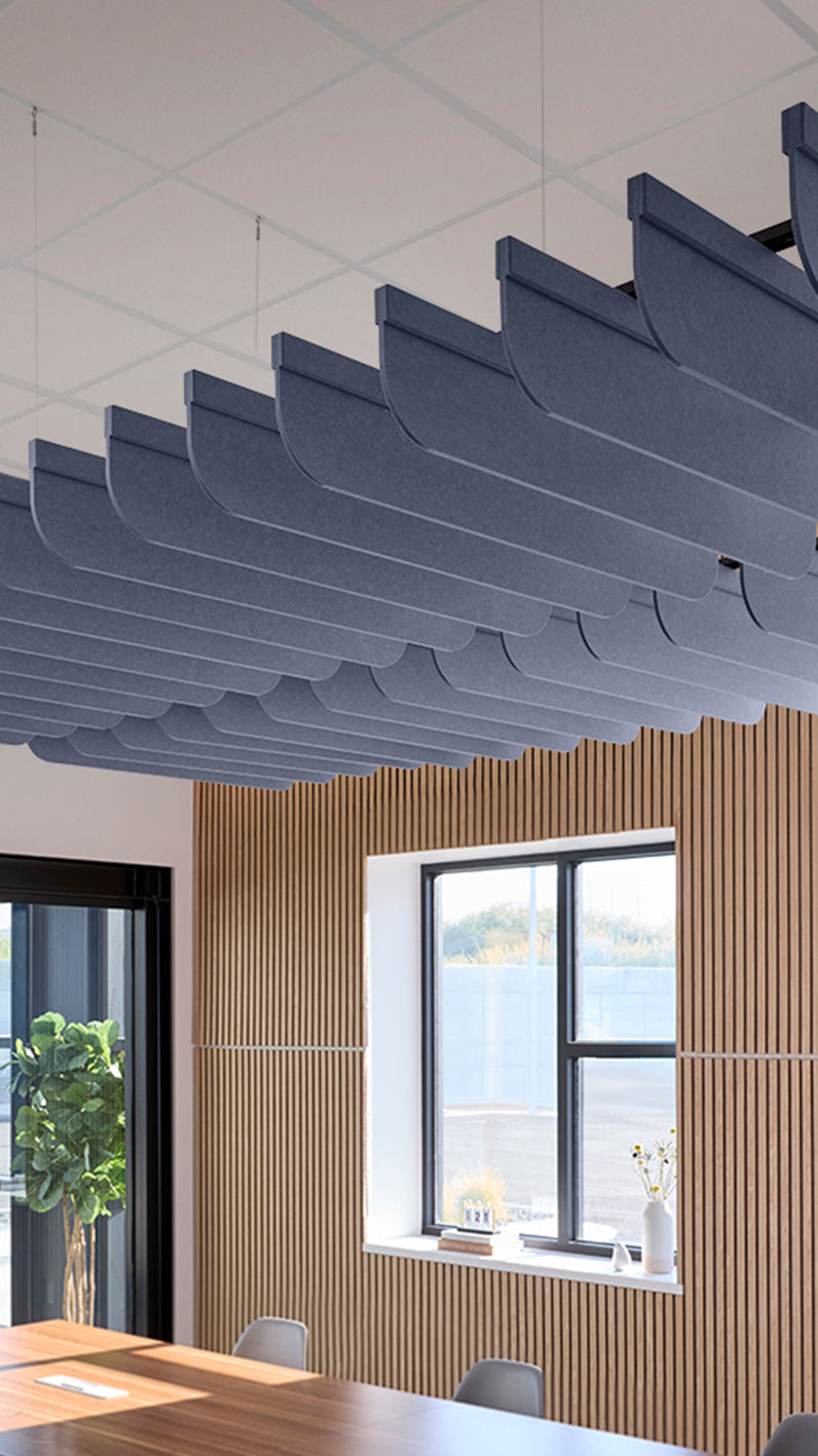 Fin Acoustic Blade Baffle