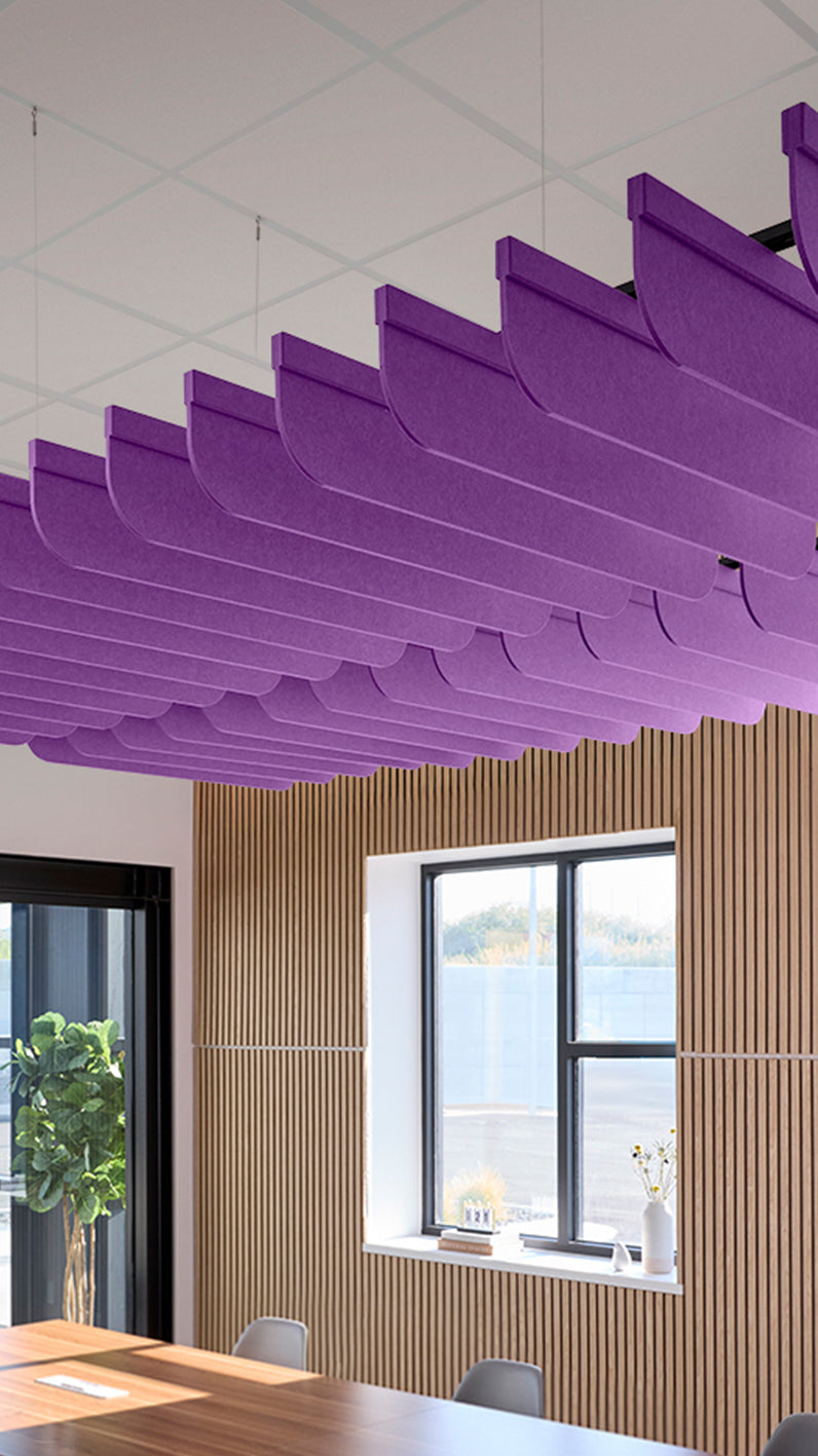 Fin Acoustic Blade Baffle