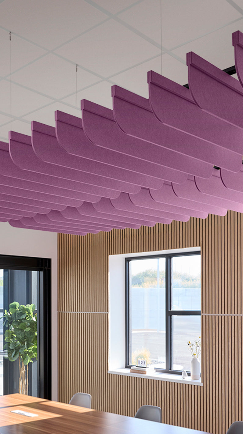 Fin Acoustic Blade Baffle