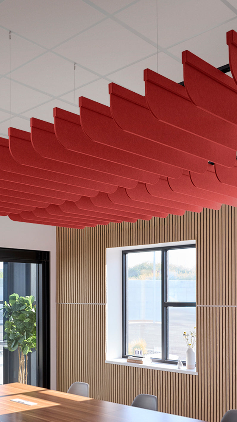 Fin Acoustic Blade Baffle