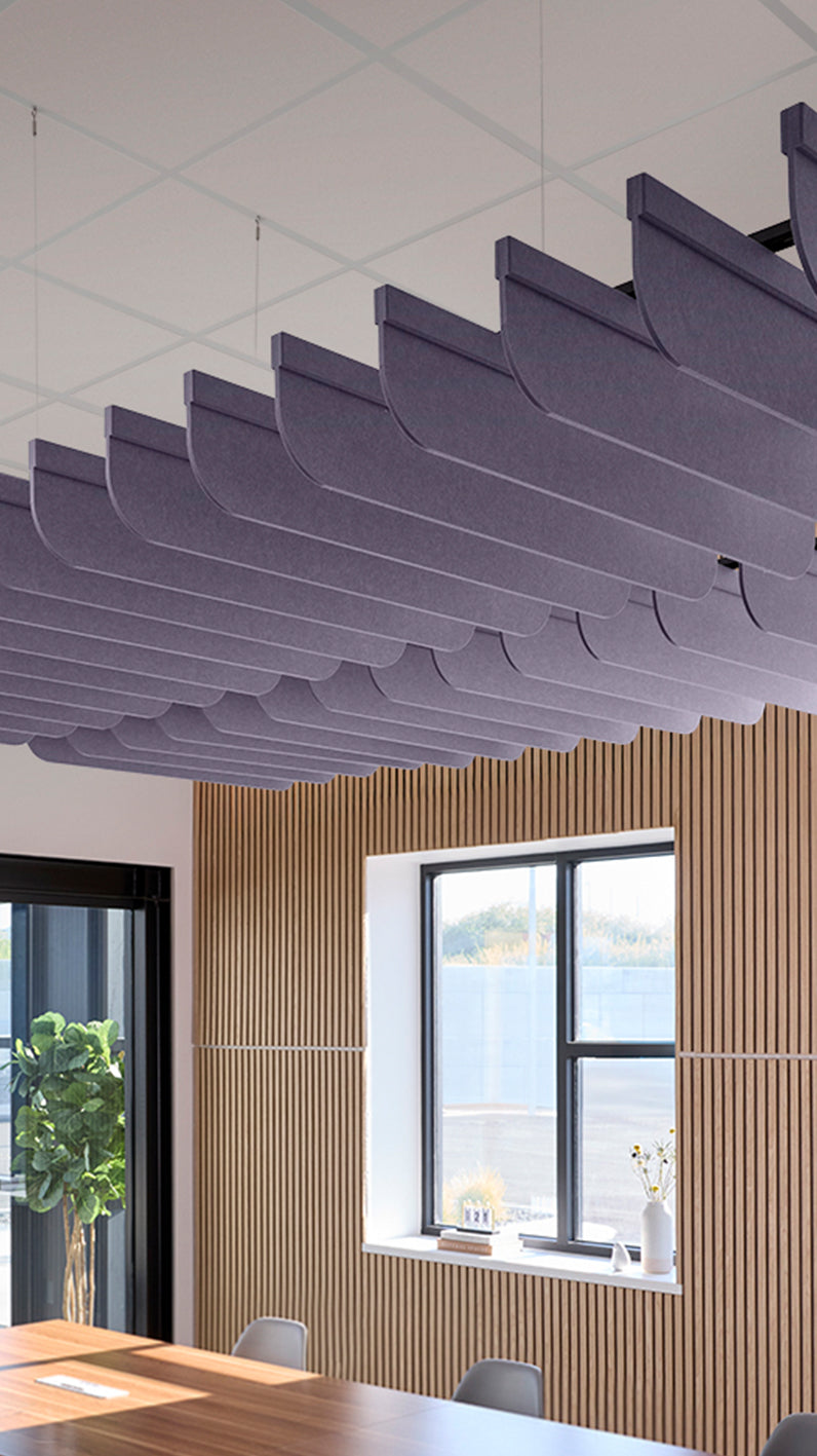 Fin Acoustic Blade Baffle