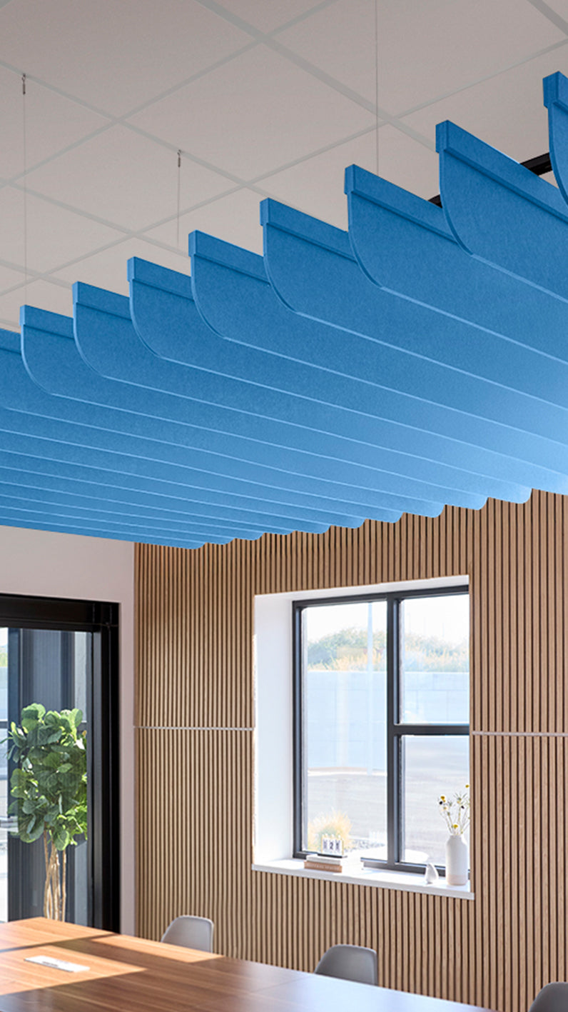 Fin Acoustic Blade Baffle