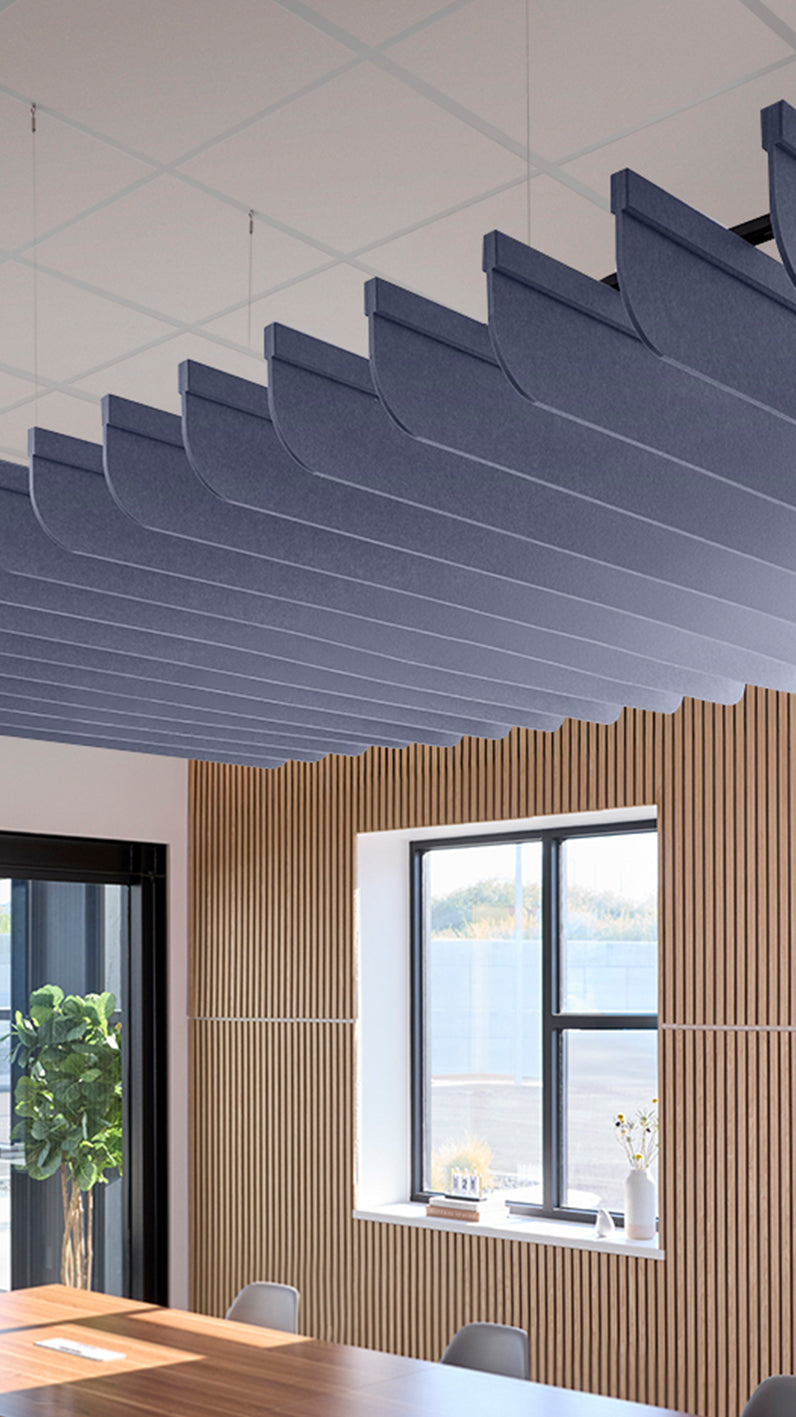 Fin Acoustic Blade Baffle