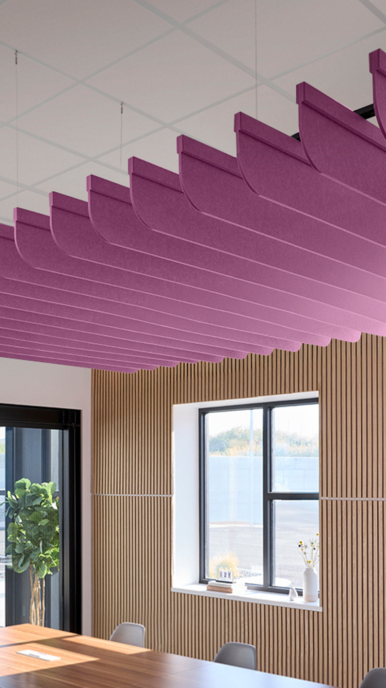 Fin Acoustic Blade Baffle