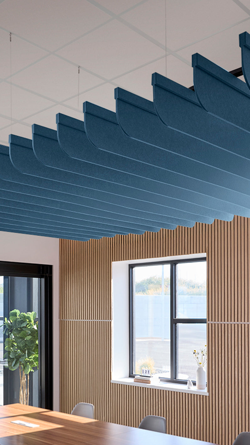 Fin Acoustic Blade Baffle