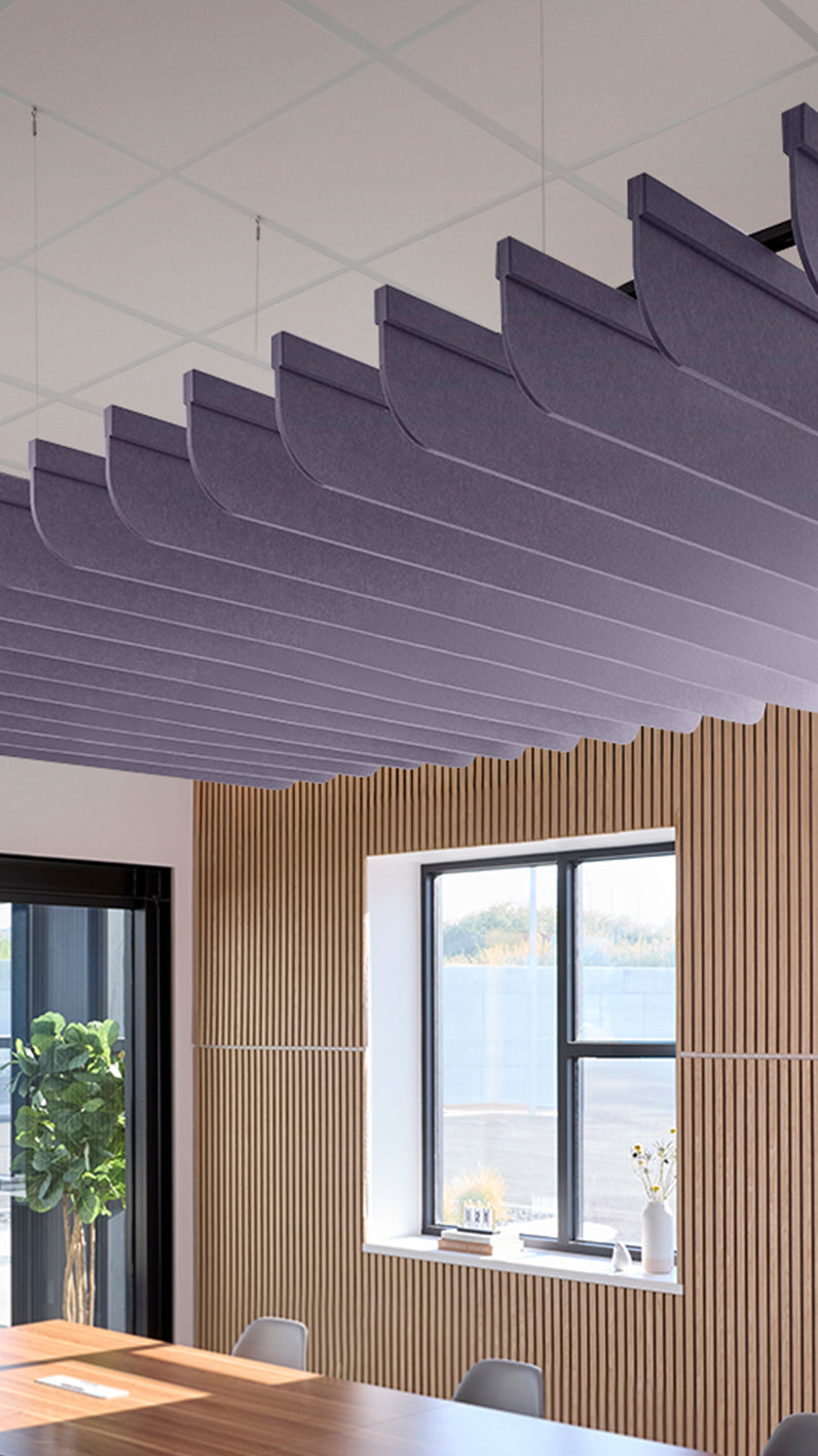 Fin Acoustic Blade Baffle