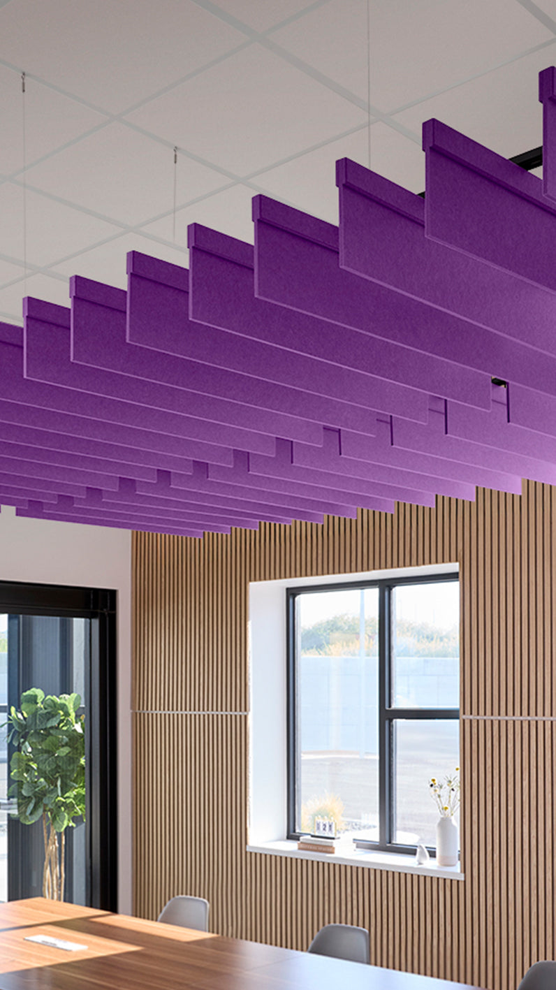 Straight Acoustic Blade Baffle