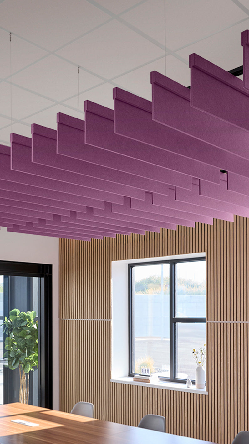 Straight Acoustic Blade Baffle