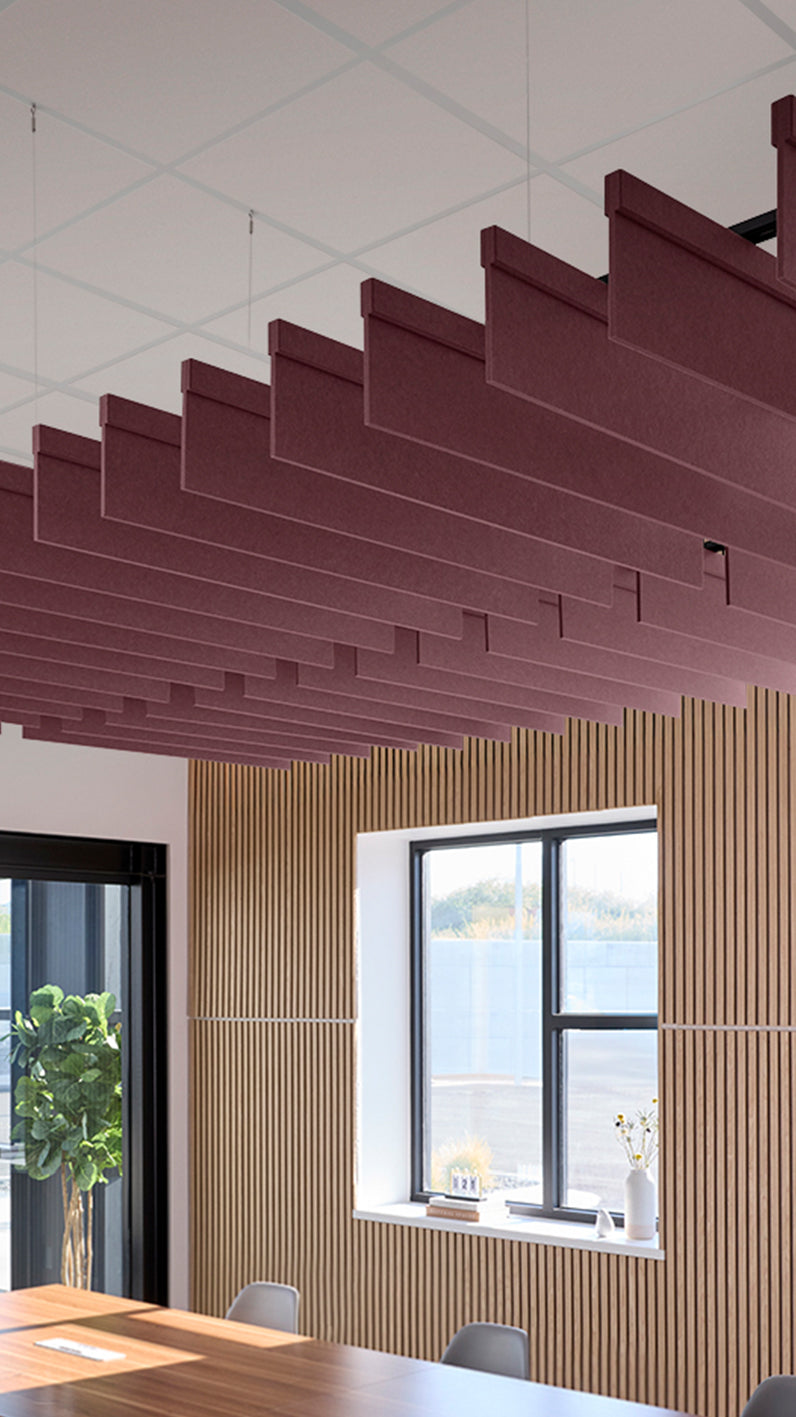 Straight Acoustic Blade Baffle