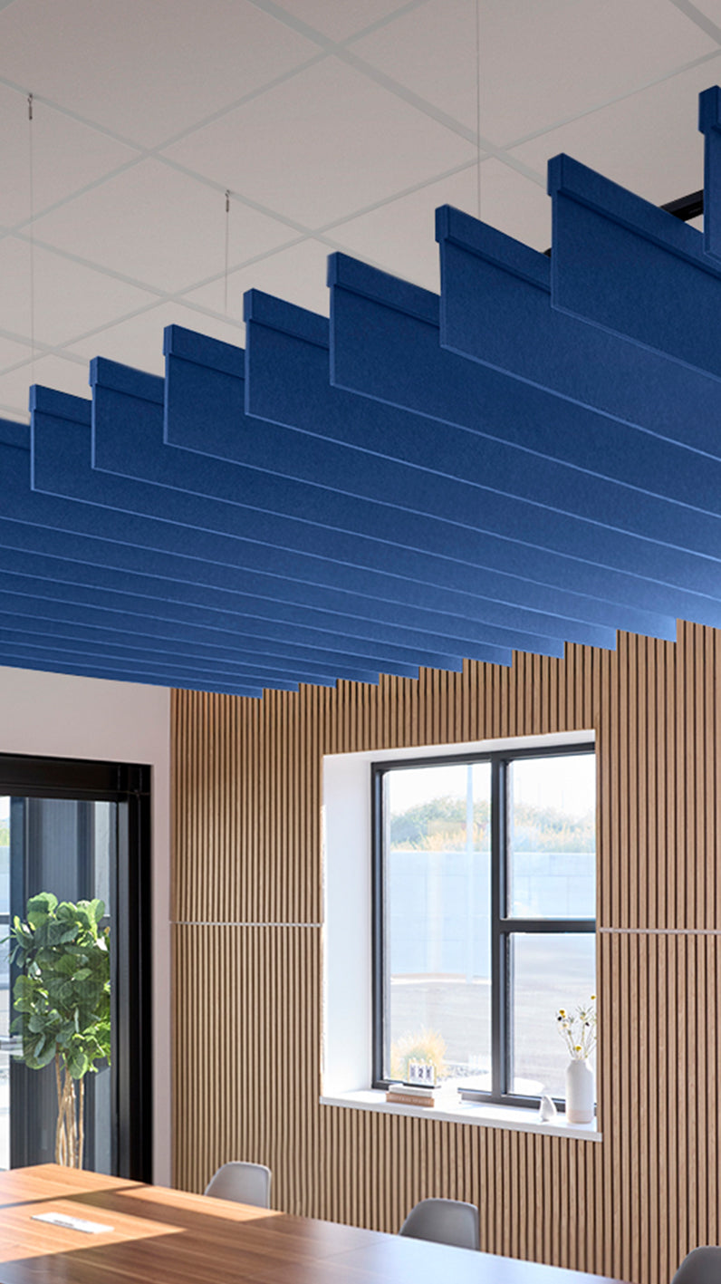 Straight Acoustic Blade Baffle