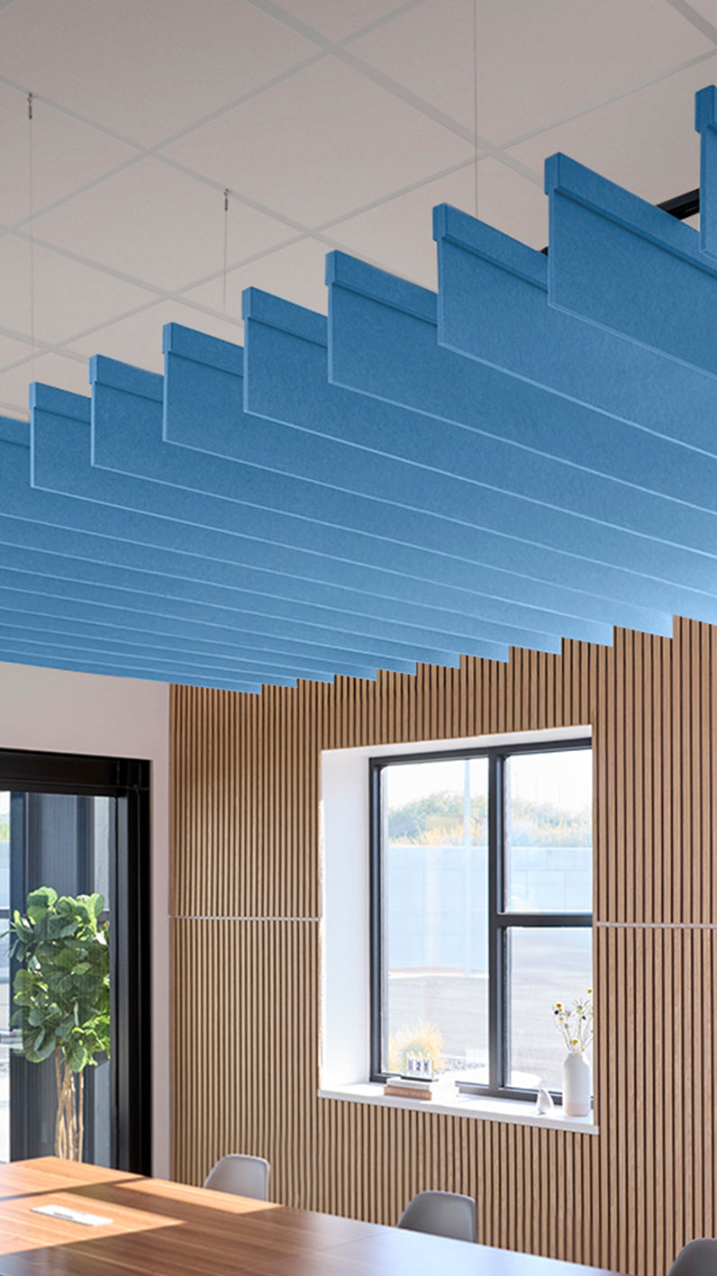 Straight Acoustic Blade Baffle