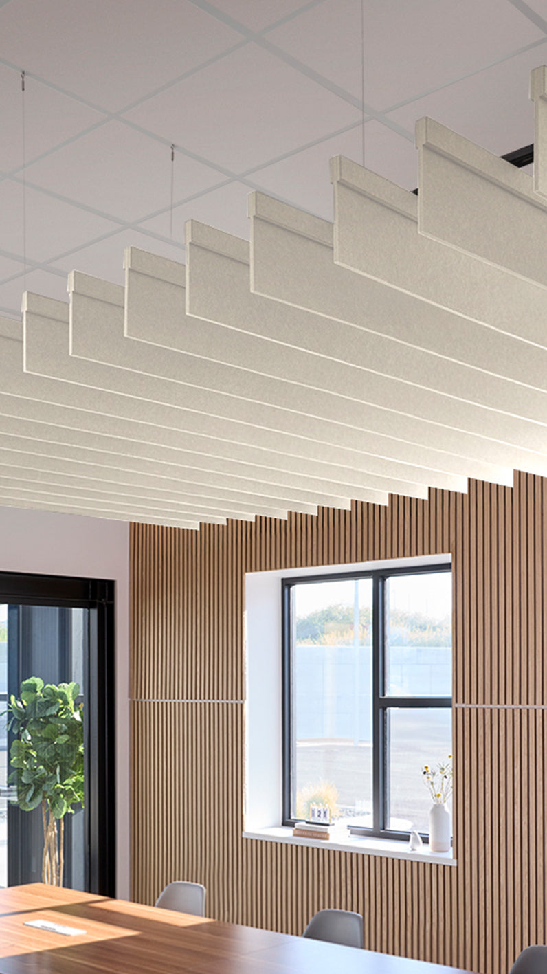 Straight Acoustic Blade Baffle