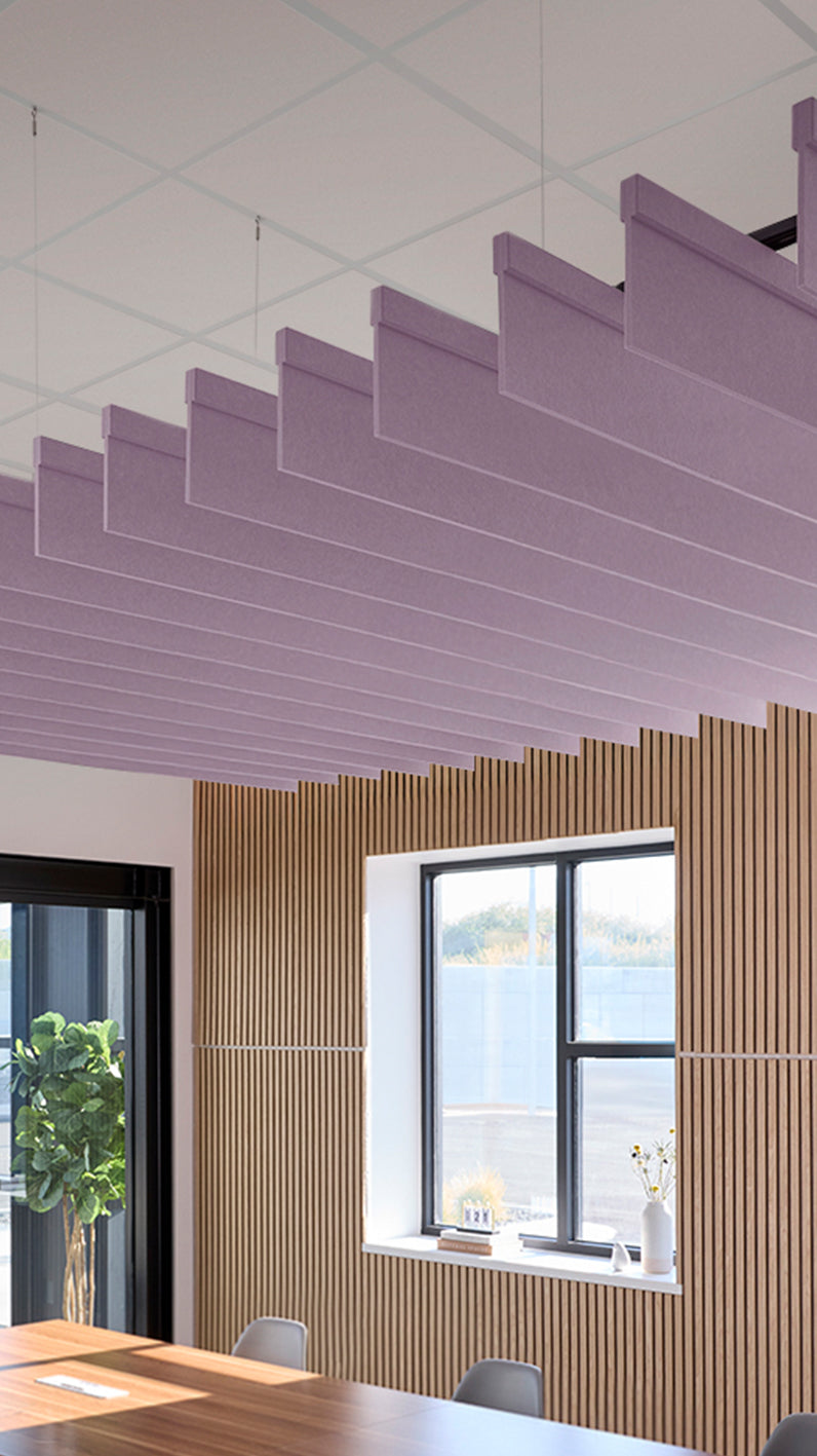 Straight Acoustic Blade Baffle