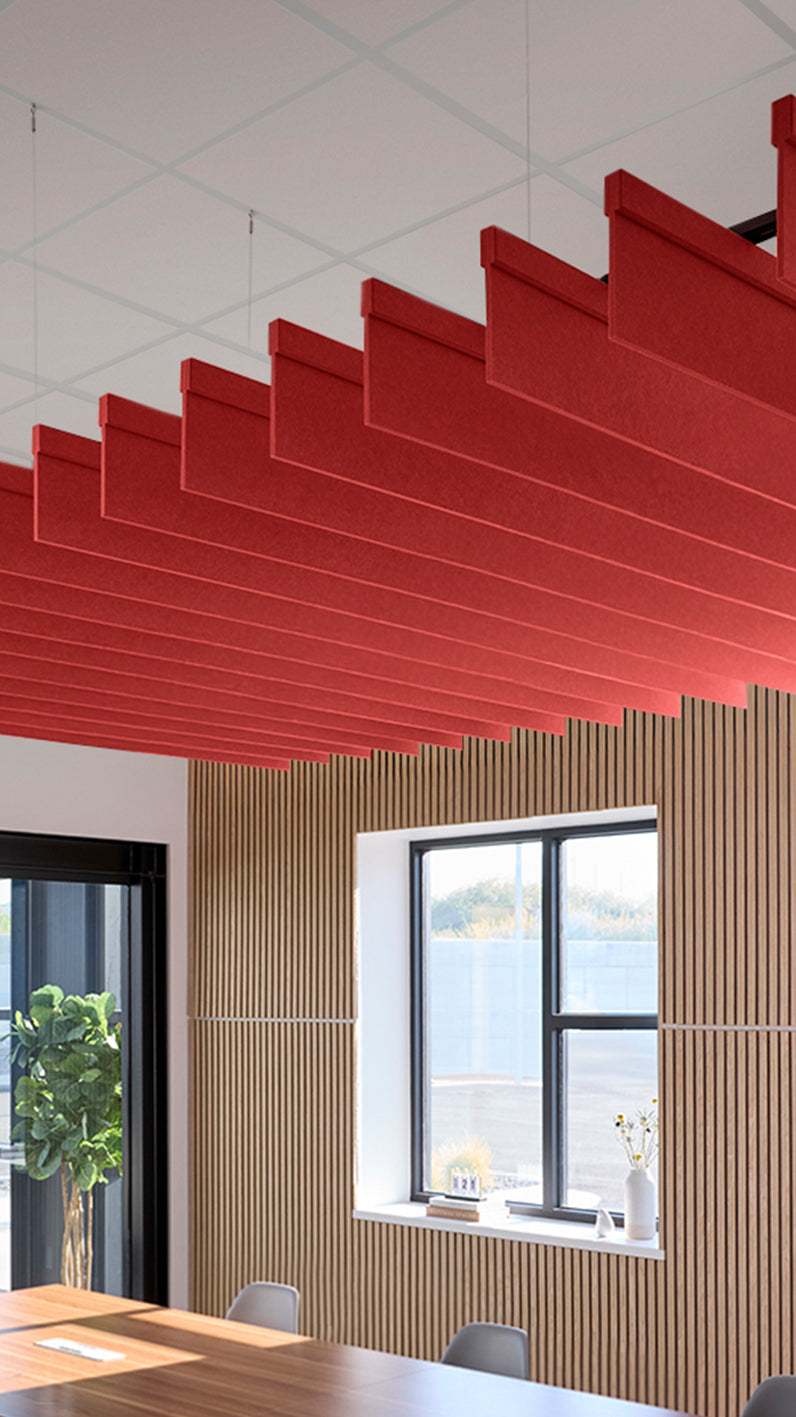 Straight Acoustic Blade Baffle