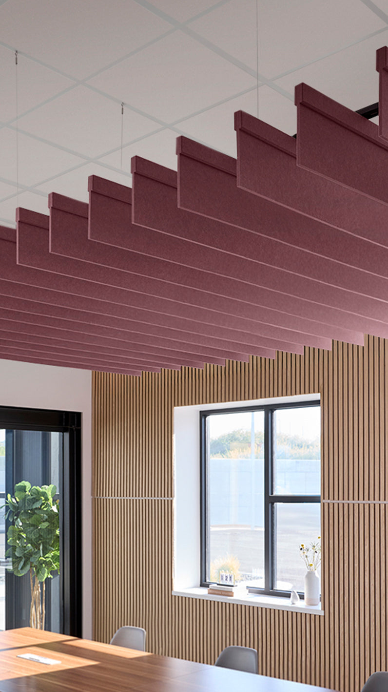 Straight Acoustic Blade Baffle