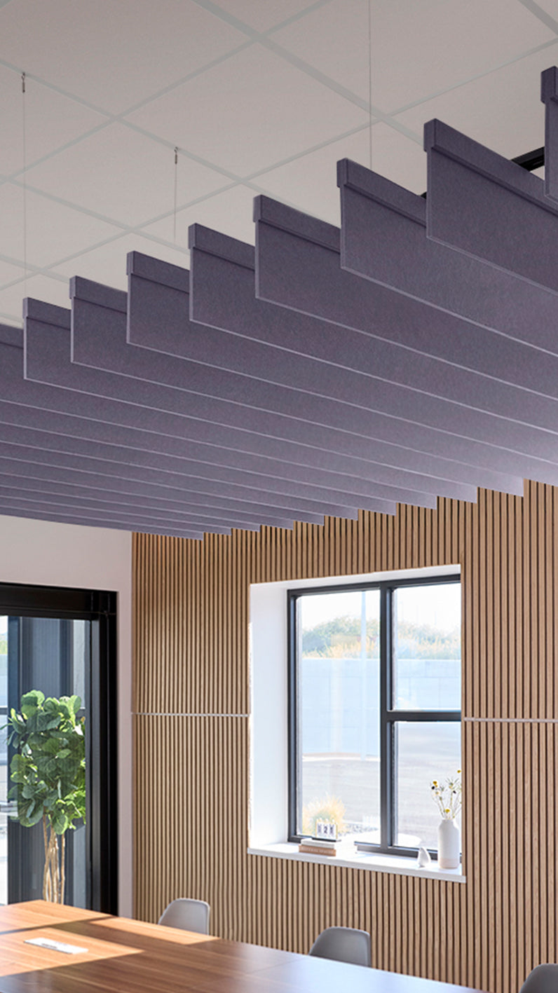 Straight Acoustic Blade Baffle