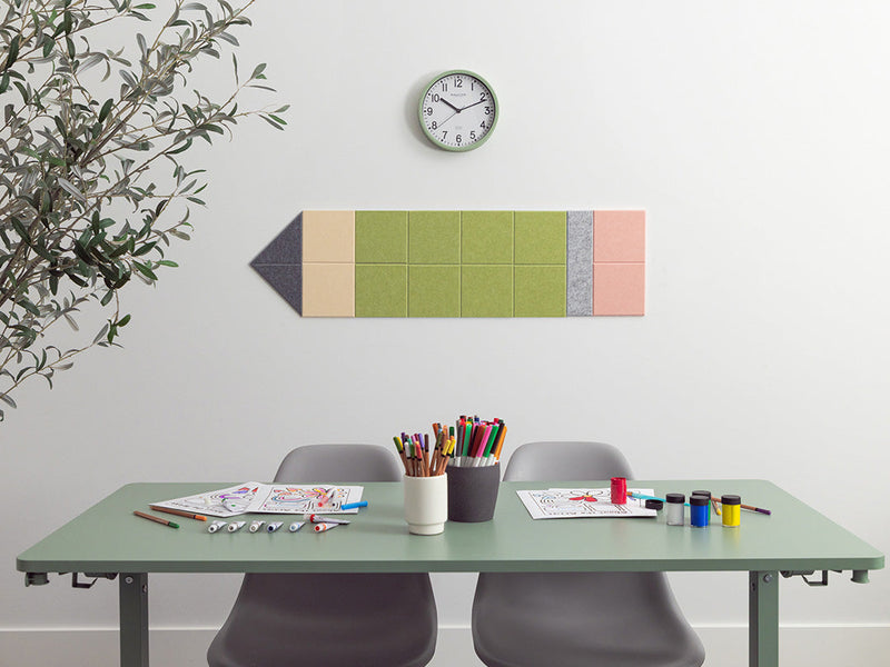 Green Mini Pencil Pinboard