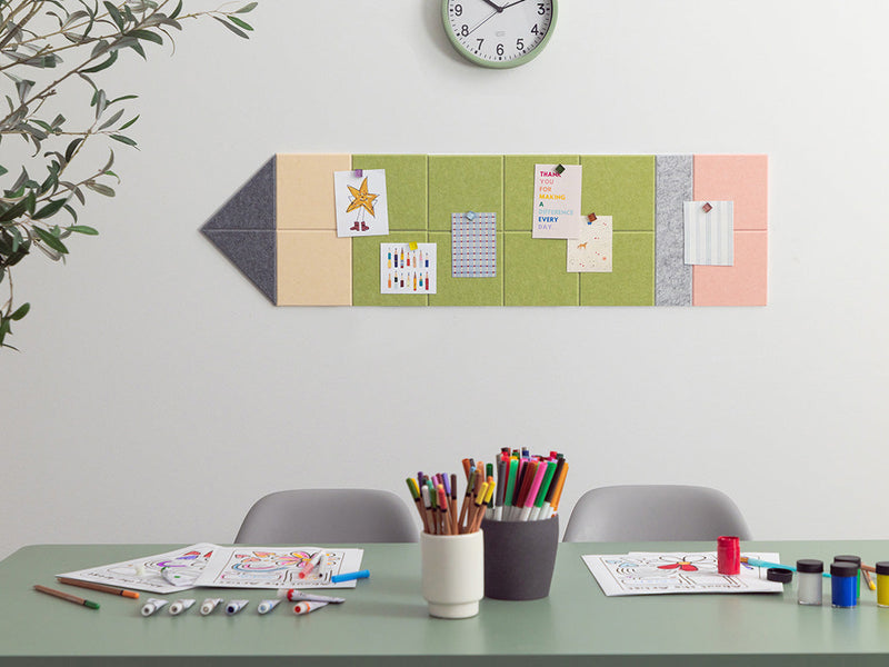 Green Mini Pencil Pinboard