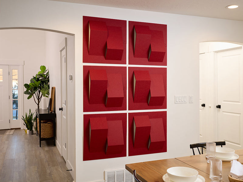 Apex Dimensional Tiles — acoustic wall panel by FeltRight
