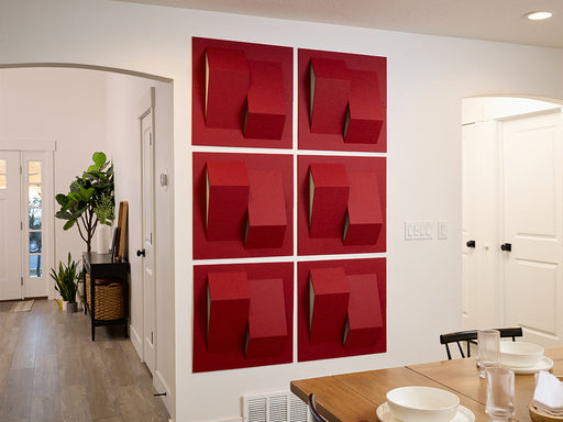 Apex Dimensional Tiles — acoustic wall panel by FeltRight