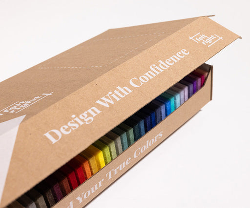 Full 42-Color Commercial Sample Kit — felt color sample by FeltRight