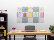 Blue Checker Bulletin Board — felt pinboard by FeltRight