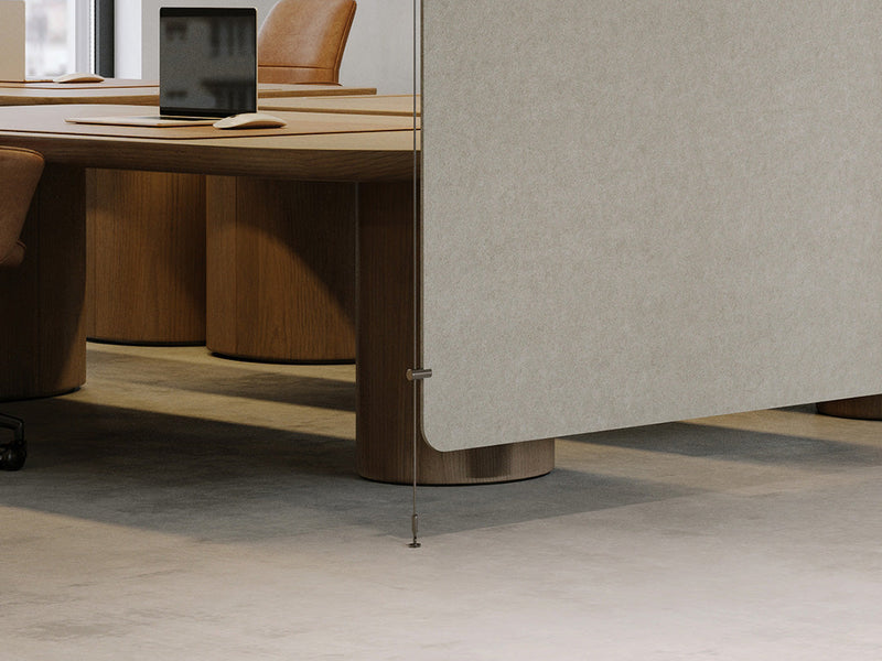 Anchored Room Dividers