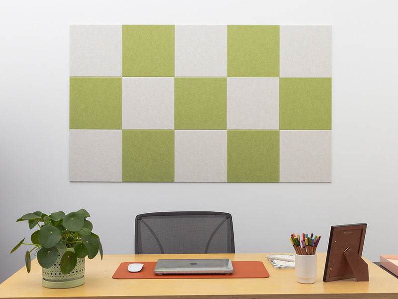 Green Checker Bulletin Board