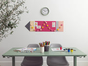 Pink Mini Pencil Pinboard — felt pinboard by FeltRight