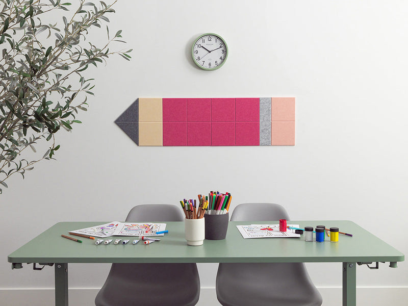 Pink Mini Pencil Pinboard