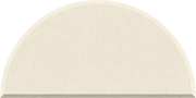 Small Half Circle Tile — acoustic wall panel by FeltRight