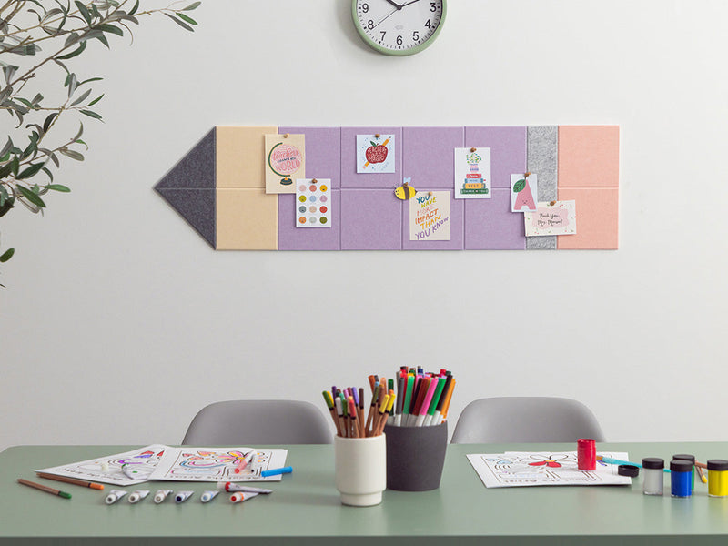 Purple Mini Pencil Pinboard