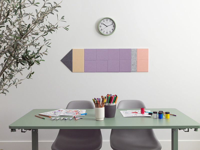 Purple Mini Pencil Pinboard