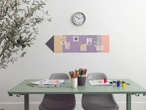 Purple Mini Pencil Pinboard — felt pinboard by FeltRight