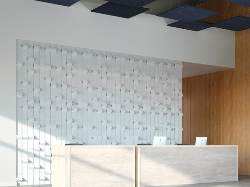 Peak Dimensional Tiles — acoustic wall panel by FeltRight