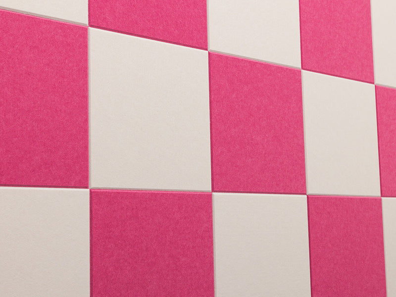 Pink Checker Bulletin Board