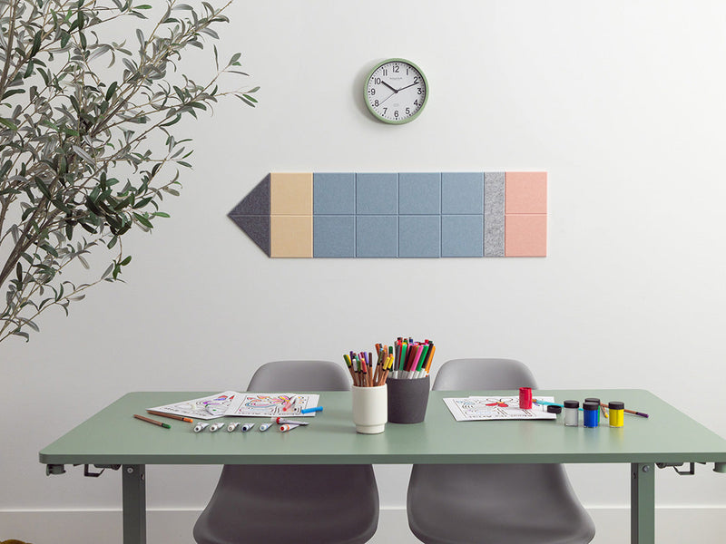 Blue Mini Pencil Pinboard