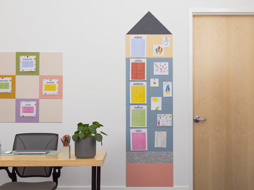 Blue Pencil Pinboard — felt pinboard by FeltRight