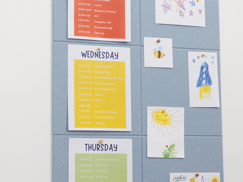 Blue Pencil Pinboard