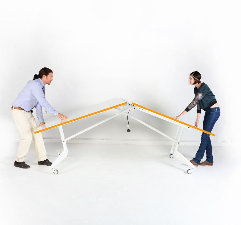 NOMAD SPORT - 3 in 1 Folding Ping Pong Conference Table and Whiteboard, 60" x 108" (Order-to-Ship Timeline 4–5 Weeks)