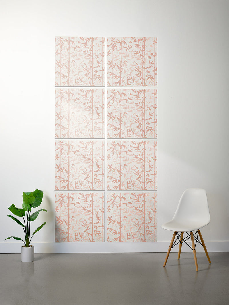 9mm Bamboo Printed 2'x2' Tile